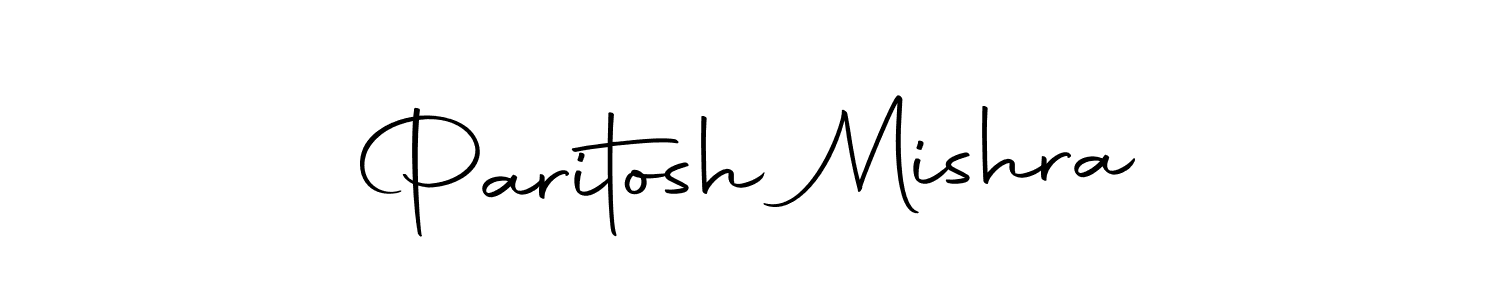 Make a beautiful signature design for name Paritosh Mishra. With this signature (Autography-DOLnW) style, you can create a handwritten signature for free. Paritosh Mishra signature style 10 images and pictures png
