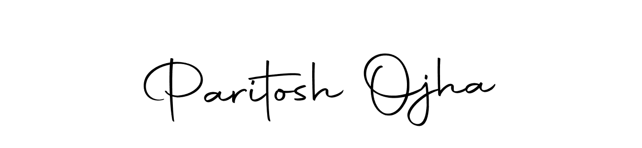 Make a beautiful signature design for name Paritosh Ojha. With this signature (Autography-DOLnW) style, you can create a handwritten signature for free. Paritosh Ojha signature style 10 images and pictures png