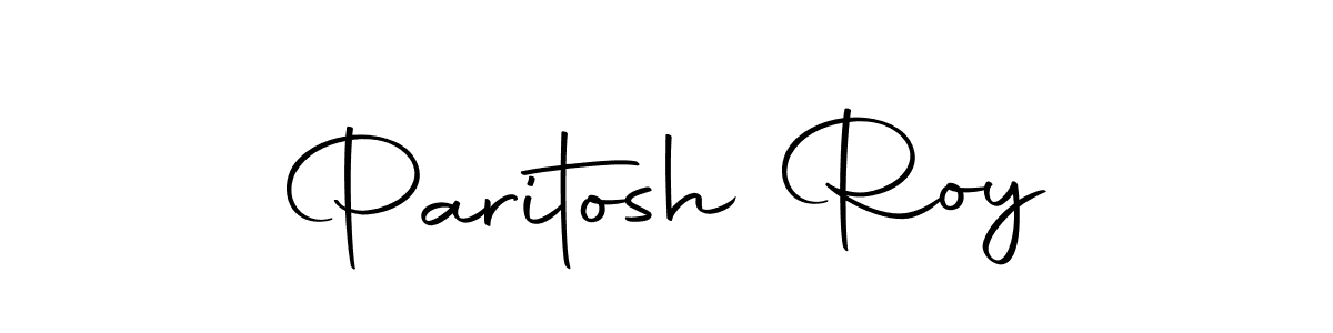 Similarly Autography-DOLnW is the best handwritten signature design. Signature creator online .You can use it as an online autograph creator for name Paritosh Roy. Paritosh Roy signature style 10 images and pictures png