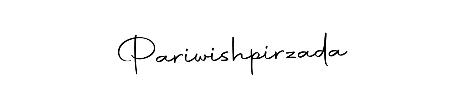 Create a beautiful signature design for name Pariwishpirzada. With this signature (Autography-DOLnW) fonts, you can make a handwritten signature for free. Pariwishpirzada signature style 10 images and pictures png