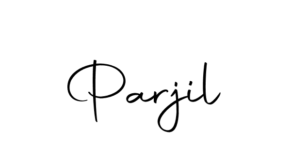 The best way (Autography-DOLnW) to make a short signature is to pick only two or three words in your name. The name Parjil include a total of six letters. For converting this name. Parjil signature style 10 images and pictures png