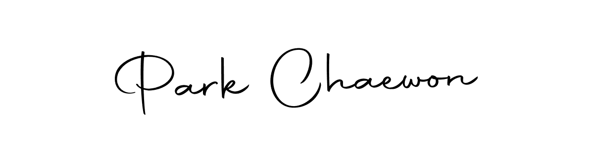 Design your own signature with our free online signature maker. With this signature software, you can create a handwritten (Autography-DOLnW) signature for name Park Chaewon. Park Chaewon signature style 10 images and pictures png