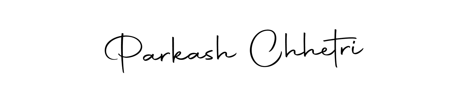 Use a signature maker to create a handwritten signature online. With this signature software, you can design (Autography-DOLnW) your own signature for name Parkash Chhetri. Parkash Chhetri signature style 10 images and pictures png