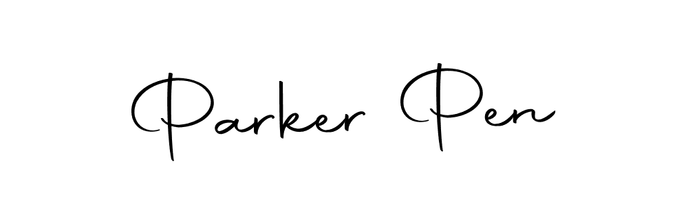 Use a signature maker to create a handwritten signature online. With this signature software, you can design (Autography-DOLnW) your own signature for name Parker Pen. Parker Pen signature style 10 images and pictures png