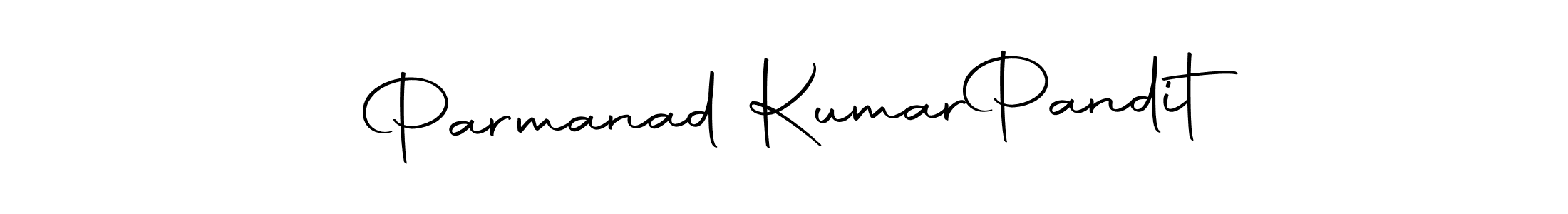 Autography-DOLnW is a professional signature style that is perfect for those who want to add a touch of class to their signature. It is also a great choice for those who want to make their signature more unique. Get Parmanad Kumar  Pandit name to fancy signature for free. Parmanad Kumar  Pandit signature style 10 images and pictures png