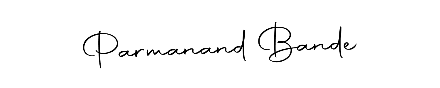 Here are the top 10 professional signature styles for the name Parmanand Bande. These are the best autograph styles you can use for your name. Parmanand Bande signature style 10 images and pictures png