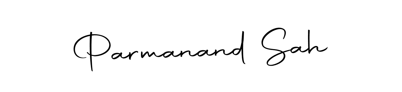if you are searching for the best signature style for your name Parmanand Sah. so please give up your signature search. here we have designed multiple signature styles  using Autography-DOLnW. Parmanand Sah signature style 10 images and pictures png