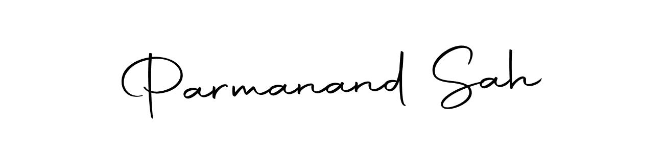 if you are searching for the best signature style for your name Parmanand Sah. so please give up your signature search. here we have designed multiple signature styles  using Autography-DOLnW. Parmanand Sah signature style 10 images and pictures png