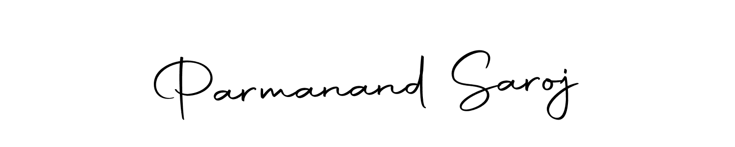 Create a beautiful signature design for name Parmanand Saroj. With this signature (Autography-DOLnW) fonts, you can make a handwritten signature for free. Parmanand Saroj signature style 10 images and pictures png