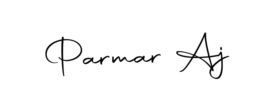 How to make Parmar Aj signature? Autography-DOLnW is a professional autograph style. Create handwritten signature for Parmar Aj name. Parmar Aj signature style 10 images and pictures png