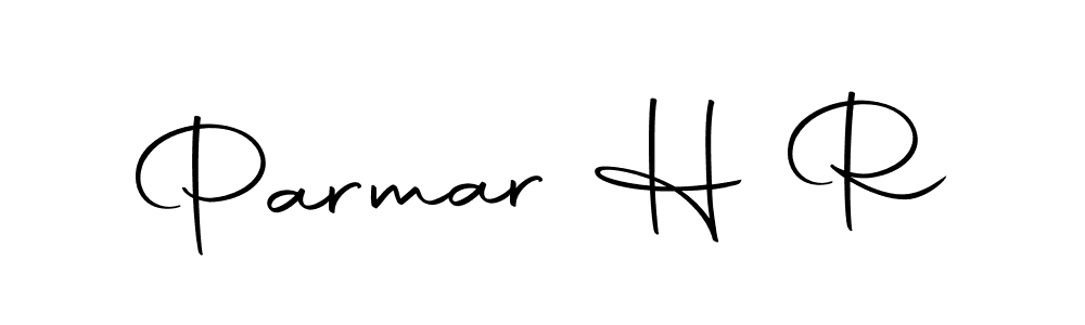 How to make Parmar H R signature? Autography-DOLnW is a professional autograph style. Create handwritten signature for Parmar H R name. Parmar H R signature style 10 images and pictures png
