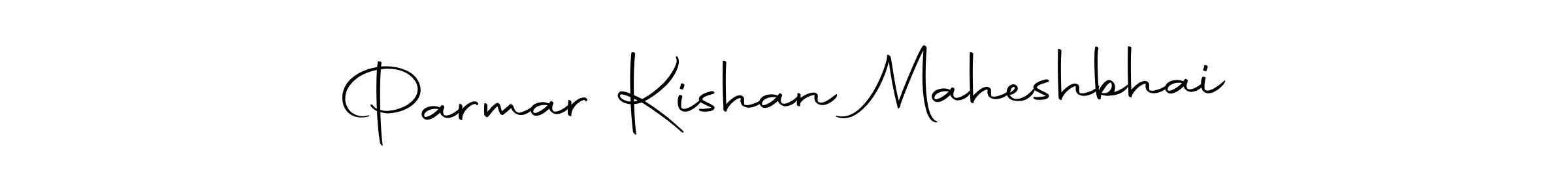Autography-DOLnW is a professional signature style that is perfect for those who want to add a touch of class to their signature. It is also a great choice for those who want to make their signature more unique. Get Parmar Kishan Maheshbhai name to fancy signature for free. Parmar Kishan Maheshbhai signature style 10 images and pictures png