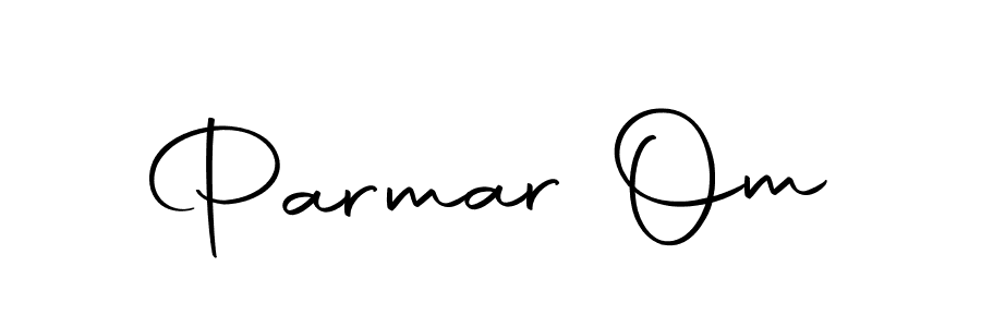 Use a signature maker to create a handwritten signature online. With this signature software, you can design (Autography-DOLnW) your own signature for name Parmar Om. Parmar Om signature style 10 images and pictures png