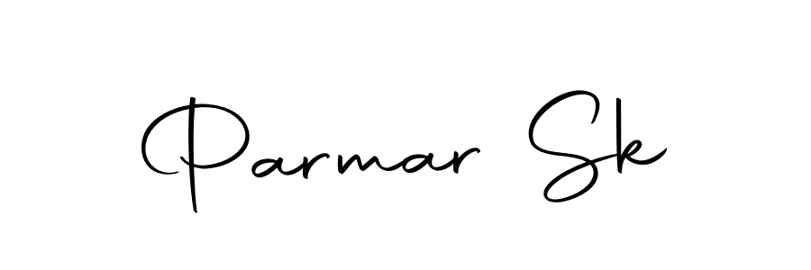 Design your own signature with our free online signature maker. With this signature software, you can create a handwritten (Autography-DOLnW) signature for name Parmar Sk. Parmar Sk signature style 10 images and pictures png