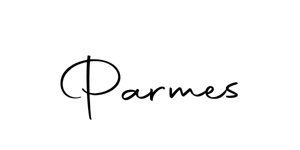 Use a signature maker to create a handwritten signature online. With this signature software, you can design (Autography-DOLnW) your own signature for name Parmes. Parmes signature style 10 images and pictures png