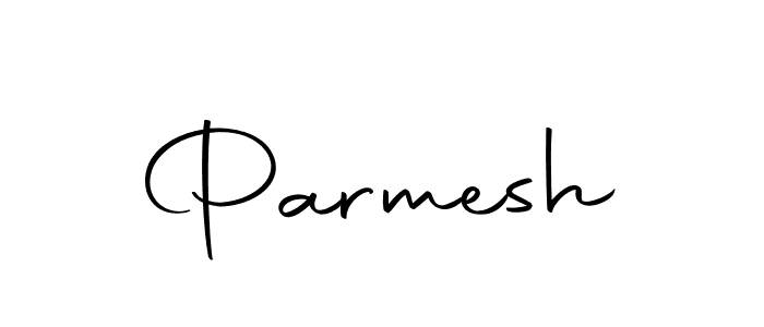 Create a beautiful signature design for name Parmesh. With this signature (Autography-DOLnW) fonts, you can make a handwritten signature for free. Parmesh signature style 10 images and pictures png