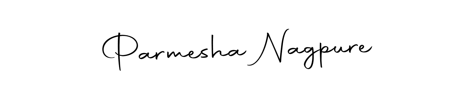 It looks lik you need a new signature style for name Parmesha Nagpure. Design unique handwritten (Autography-DOLnW) signature with our free signature maker in just a few clicks. Parmesha Nagpure signature style 10 images and pictures png