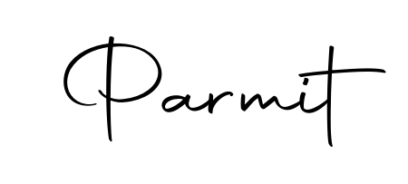 Achieve flawless digital penmanship with Parmit name in Autography-DOLnW font. The perfect tool for creating online signatures. Parmit signature style 10 images and pictures png
