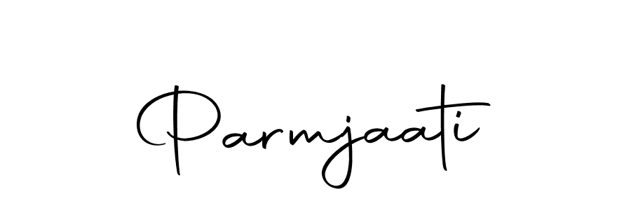 Design your own signature with our free online signature maker. With this signature software, you can create a handwritten (Autography-DOLnW) signature for name Parmjaati. Parmjaati signature style 10 images and pictures png