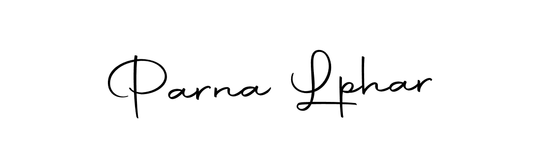 Create a beautiful signature design for name Parna Lphar. With this signature (Autography-DOLnW) fonts, you can make a handwritten signature for free. Parna Lphar signature style 10 images and pictures png