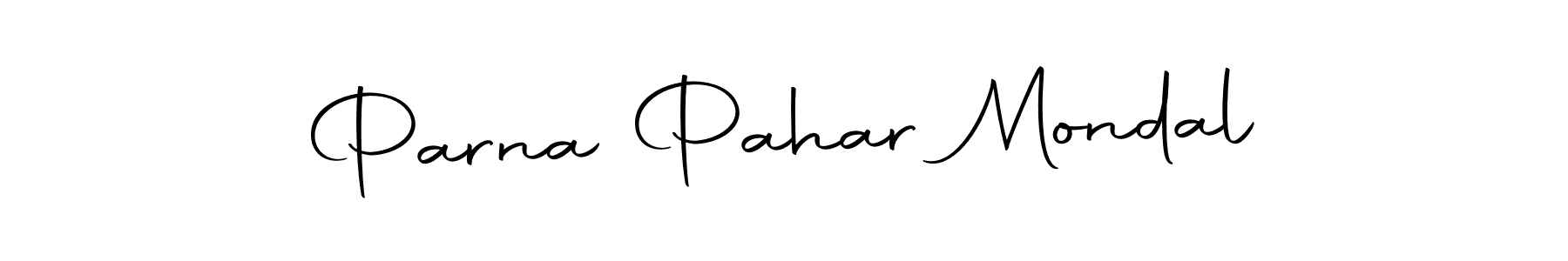 Similarly Autography-DOLnW is the best handwritten signature design. Signature creator online .You can use it as an online autograph creator for name Parna Pahar Mondal. Parna Pahar Mondal signature style 10 images and pictures png