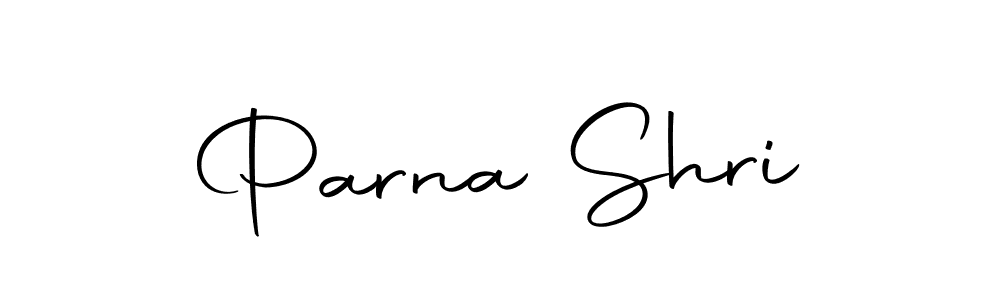 The best way (Autography-DOLnW) to make a short signature is to pick only two or three words in your name. The name Parna Shri include a total of six letters. For converting this name. Parna Shri signature style 10 images and pictures png