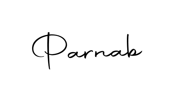 Make a beautiful signature design for name Parnab. With this signature (Autography-DOLnW) style, you can create a handwritten signature for free. Parnab signature style 10 images and pictures png