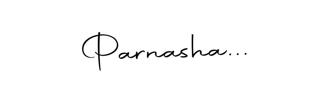 It looks lik you need a new signature style for name Parnasha.... Design unique handwritten (Autography-DOLnW) signature with our free signature maker in just a few clicks. Parnasha... signature style 10 images and pictures png
