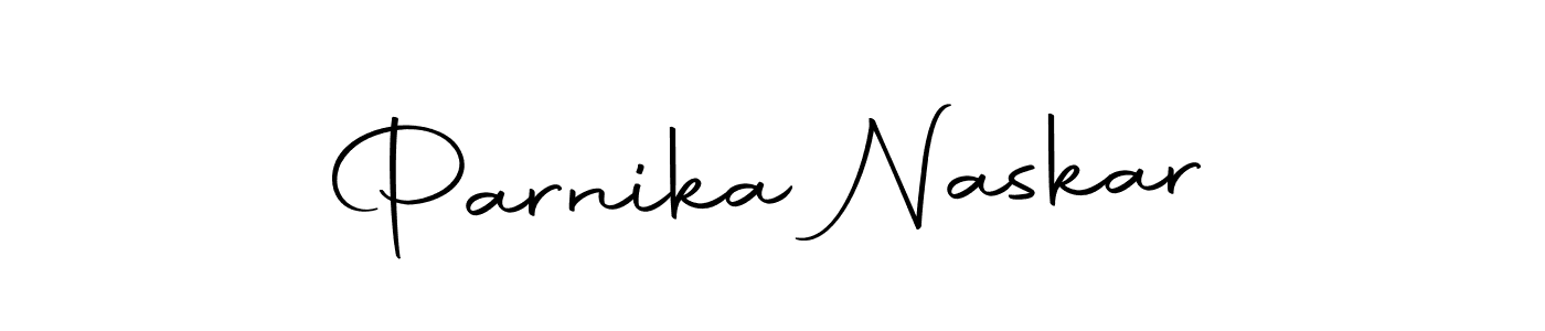 Make a beautiful signature design for name Parnika Naskar. With this signature (Autography-DOLnW) style, you can create a handwritten signature for free. Parnika Naskar signature style 10 images and pictures png