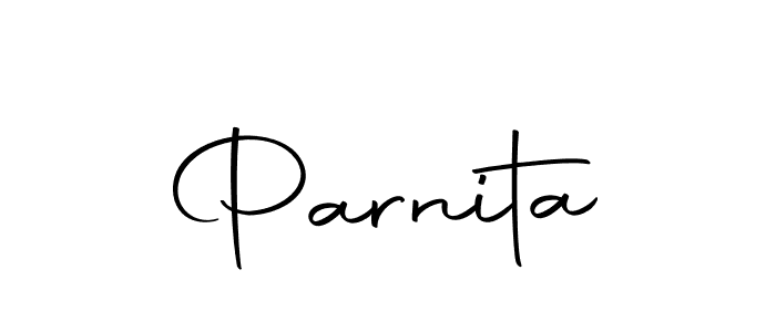 You should practise on your own different ways (Autography-DOLnW) to write your name (Parnita) in signature. don't let someone else do it for you. Parnita signature style 10 images and pictures png