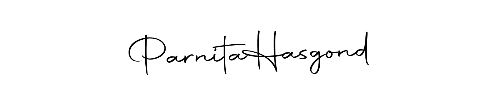 You should practise on your own different ways (Autography-DOLnW) to write your name (Parnita  Hasgond) in signature. don't let someone else do it for you. Parnita  Hasgond signature style 10 images and pictures png