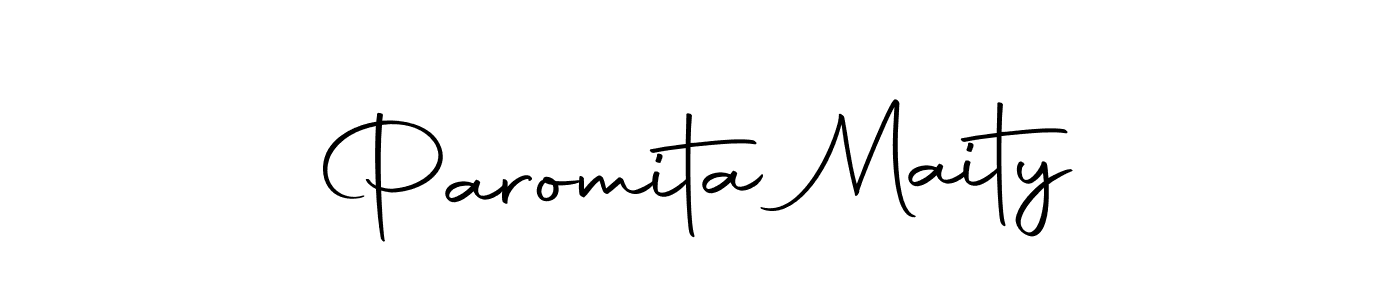 Use a signature maker to create a handwritten signature online. With this signature software, you can design (Autography-DOLnW) your own signature for name Paromita Maity. Paromita Maity signature style 10 images and pictures png