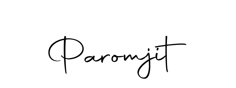 Make a beautiful signature design for name Paromjit. With this signature (Autography-DOLnW) style, you can create a handwritten signature for free. Paromjit signature style 10 images and pictures png