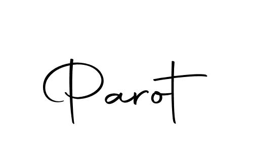 Make a beautiful signature design for name Parot. With this signature (Autography-DOLnW) style, you can create a handwritten signature for free. Parot signature style 10 images and pictures png