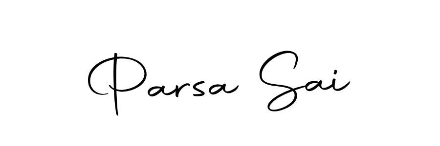 Design your own signature with our free online signature maker. With this signature software, you can create a handwritten (Autography-DOLnW) signature for name Parsa Sai. Parsa Sai signature style 10 images and pictures png