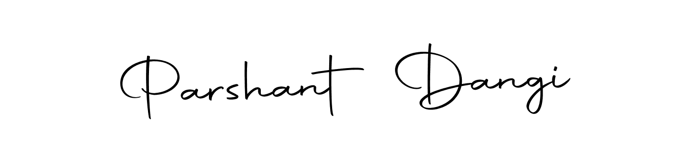 Create a beautiful signature design for name Parshant Dangi. With this signature (Autography-DOLnW) fonts, you can make a handwritten signature for free. Parshant Dangi signature style 10 images and pictures png