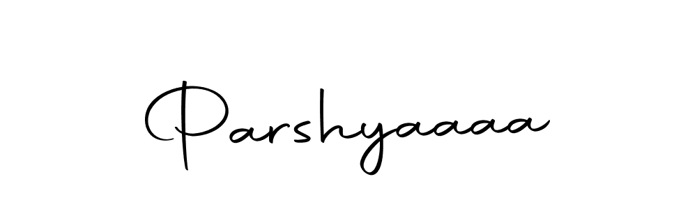 Make a beautiful signature design for name Parshyaaaa. Use this online signature maker to create a handwritten signature for free. Parshyaaaa signature style 10 images and pictures png