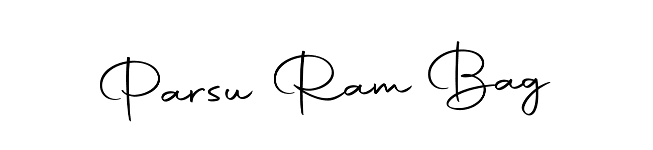 Create a beautiful signature design for name Parsu Ram Bag. With this signature (Autography-DOLnW) fonts, you can make a handwritten signature for free. Parsu Ram Bag signature style 10 images and pictures png