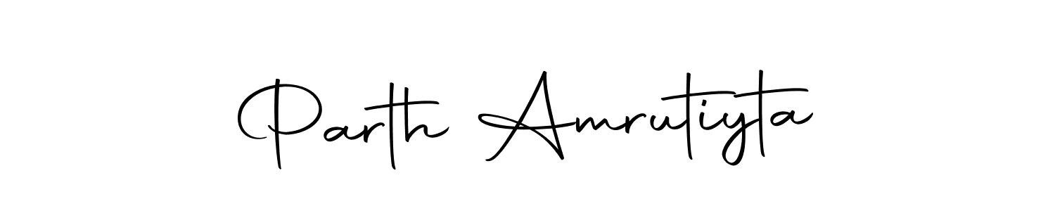 Make a beautiful signature design for name Parth Amrutiyta. Use this online signature maker to create a handwritten signature for free. Parth Amrutiyta signature style 10 images and pictures png