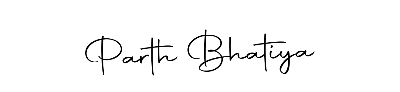 How to make Parth Bhatiya signature? Autography-DOLnW is a professional autograph style. Create handwritten signature for Parth Bhatiya name. Parth Bhatiya signature style 10 images and pictures png