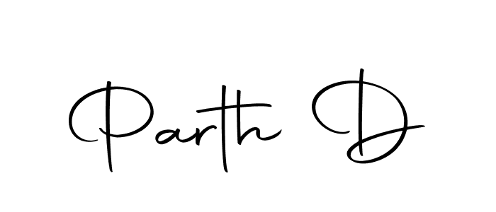 How to make Parth D signature? Autography-DOLnW is a professional autograph style. Create handwritten signature for Parth D name. Parth D signature style 10 images and pictures png