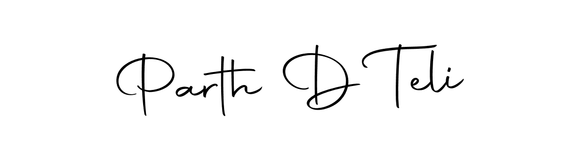 You can use this online signature creator to create a handwritten signature for the name Parth D Teli. This is the best online autograph maker. Parth D Teli signature style 10 images and pictures png