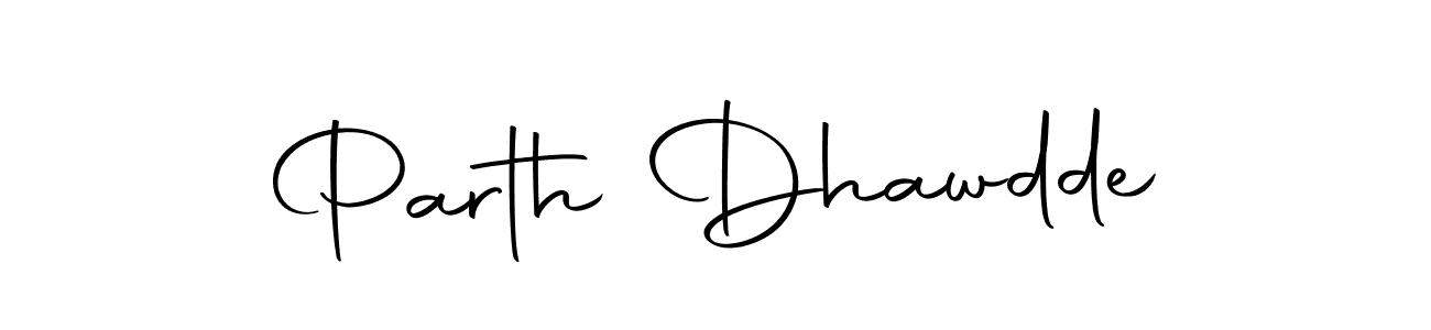 Similarly Autography-DOLnW is the best handwritten signature design. Signature creator online .You can use it as an online autograph creator for name Parth Dhawdde. Parth Dhawdde signature style 10 images and pictures png