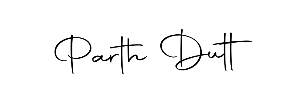 How to make Parth Dutt signature? Autography-DOLnW is a professional autograph style. Create handwritten signature for Parth Dutt name. Parth Dutt signature style 10 images and pictures png