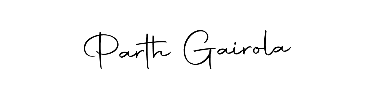 It looks lik you need a new signature style for name Parth Gairola. Design unique handwritten (Autography-DOLnW) signature with our free signature maker in just a few clicks. Parth Gairola signature style 10 images and pictures png