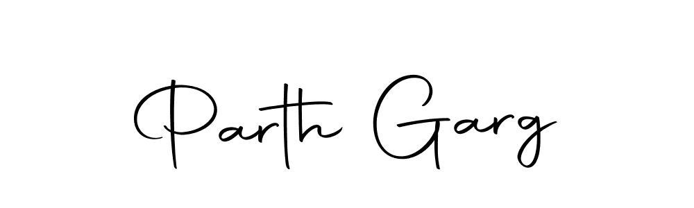 Use a signature maker to create a handwritten signature online. With this signature software, you can design (Autography-DOLnW) your own signature for name Parth Garg. Parth Garg signature style 10 images and pictures png