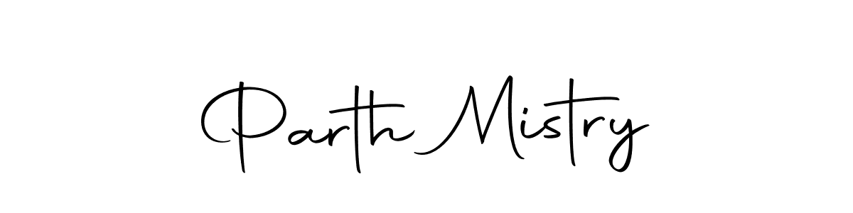 Make a beautiful signature design for name Parth Mistry. Use this online signature maker to create a handwritten signature for free. Parth Mistry signature style 10 images and pictures png