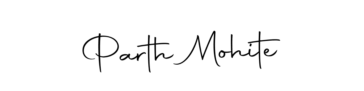 It looks lik you need a new signature style for name Parth Mohite. Design unique handwritten (Autography-DOLnW) signature with our free signature maker in just a few clicks. Parth Mohite signature style 10 images and pictures png