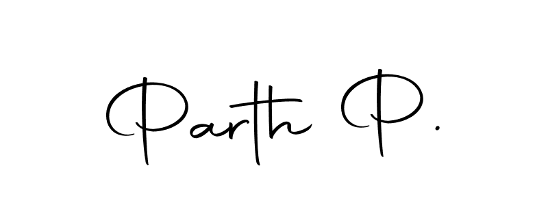 It looks lik you need a new signature style for name Parth P.. Design unique handwritten (Autography-DOLnW) signature with our free signature maker in just a few clicks. Parth P. signature style 10 images and pictures png