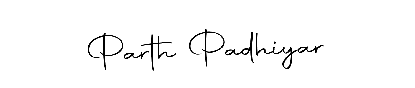 Make a beautiful signature design for name Parth Padhiyar. Use this online signature maker to create a handwritten signature for free. Parth Padhiyar signature style 10 images and pictures png